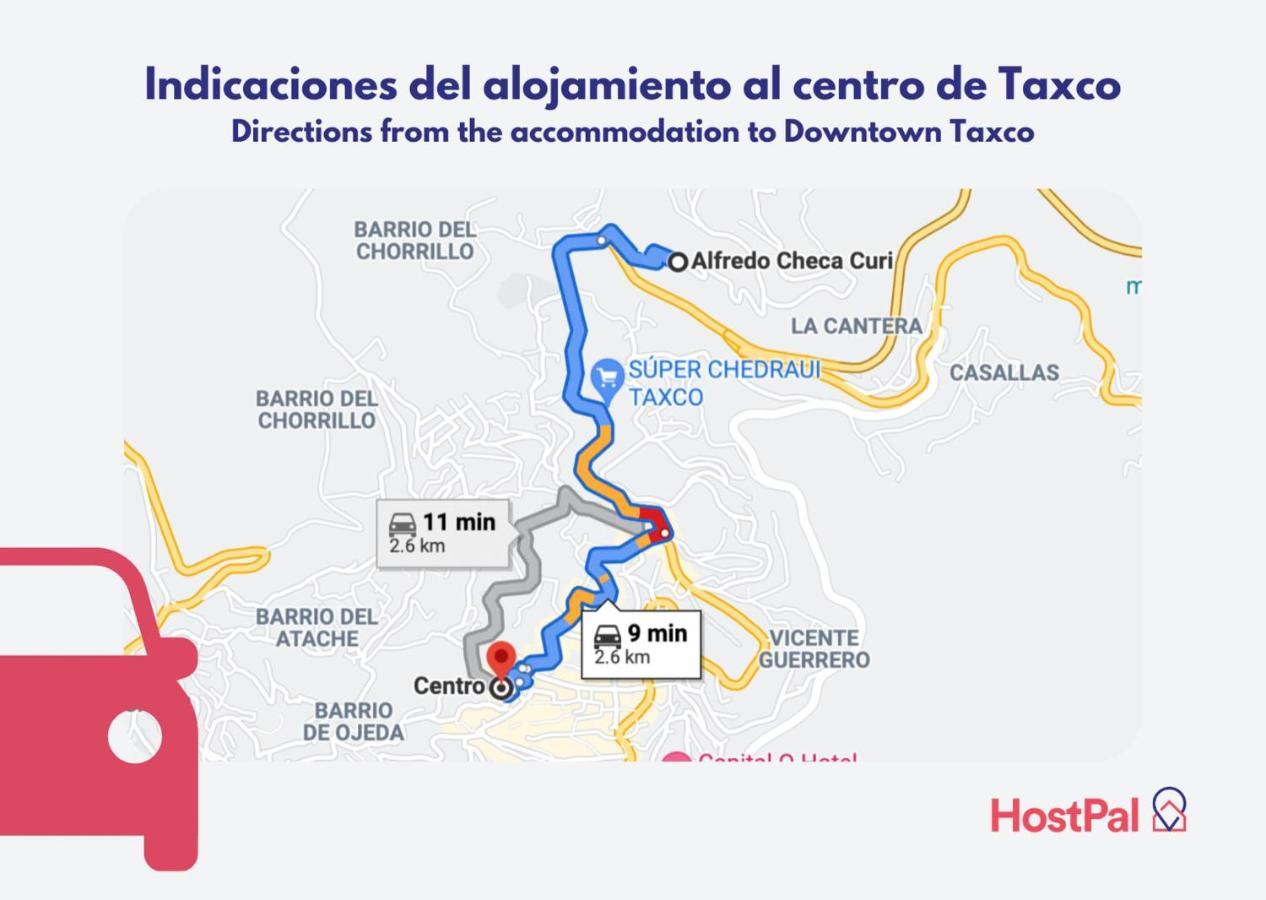 הוילה Casa El Mirador Taxco מראה חיצוני תמונה